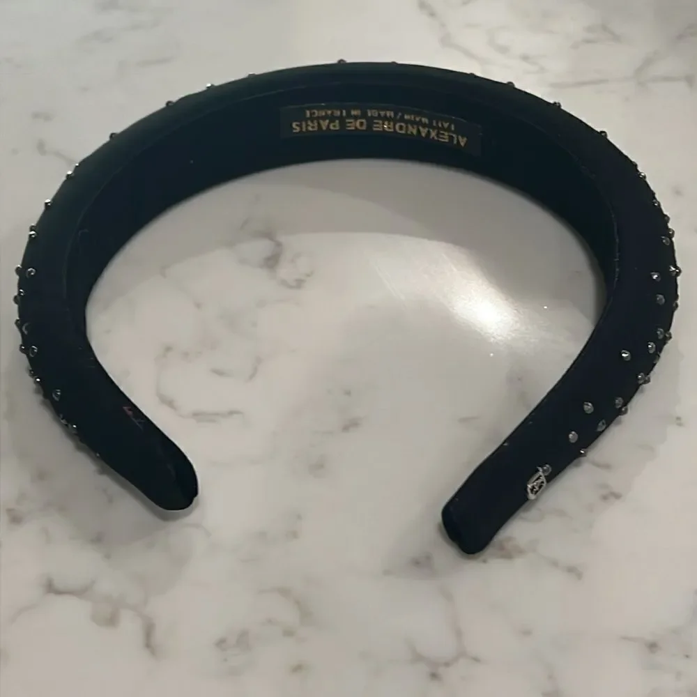 Alexandre de Paris Swarovski crystal headband